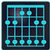 guitar fretboard easy icon
