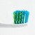 Brush without toothpaste icon