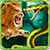 Furious Lion Vs Angry Anaconda Snake: Wild Sim icon