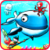 Hungry fish evolution  tap swim eat or die icon