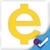 expn$e - with foursquare check-in icon
