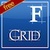 ★ Grid for FlipFont® free icon