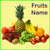 Learn Fruits Names Hindi and English icon