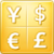   simplest Currency rates free icon