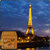 Eiffel Tower Night live Wallpaper icon