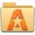 ASTRO Filemanager With clouds icon