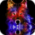 Colorful Wolf Live Wallpaper icon
