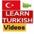 Learn Turkish via Videos icon