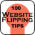 100 Website Flipping Tips 2014 icon