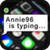 Annie96 is typing app for free