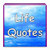 Life Quotes - famous thoughts icon