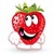 Strawberry Jump and collect points icon