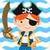 Pirate King Cut Shell - New Fruit Ninja Kid Game icon