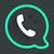 Upptalk wifi calling and texting icon