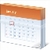 Calendario Agenda Widget KEY rare icon