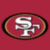 San Francisco 49ers Smoke Effect Wallpaper icon
