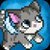 Crazy Pixel Kitten icon