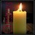 Candles you can use on christmas icon