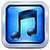 Mp3 Music Download Blue icon