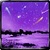 Shining Stars in Moonlight HD LWP icon