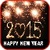 New Year Fireworks 2015 Wallpaper New Year Frame  icon