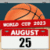 Basketball World Cup 2023 Calendar icon