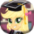 Dress up pony Graduation icon