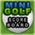 Free Minigolf Scoreboard icon