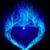 BLUE HEART LWP icon