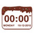 Chocolatecake Clock Widget app for free