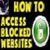 Bypassing Blocked websites icon