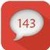 143Talk  love chat live people icon