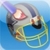Football Helmet 3D - Design your helmet decals icon