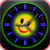 Analog Clock with Eyes - LWP icon
