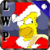Simpson Christmas Water Effect LWP X icon
