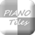  Tiles Black and White Piano icon