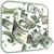 Flying Dollars 3D Live Wallpaper icon