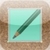 Pencil illusion icon