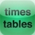 TimesTables (Multiplication Tables and Drills) icon