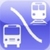 Bus and Train icon
