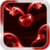 Red Hearts Live Wallpaper HD Free icon