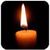 Burning candle by unbeatsoft icon