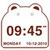 Cute Bear Clock Widget icon