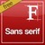 Sans Serif Font - Rooted icon
