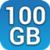 100 GB Cloud Drive Degoo icon