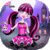 Dress up Draculaura monster on birthday icon
