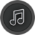 Music Player Black icon