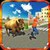 Angry Bison Attack in City 3D icon