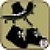 An Invisible cow boy Runner icon