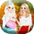 Dress up Elsa and Anna in a travelling icon